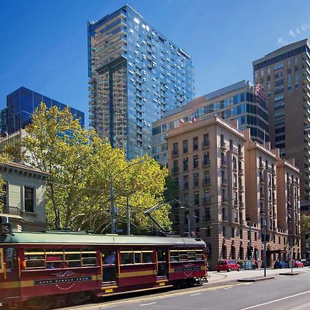 Sheraton Melbourne Hotel Kültér fotó The proposed tram interchange at the corner of Collins and King Streets.