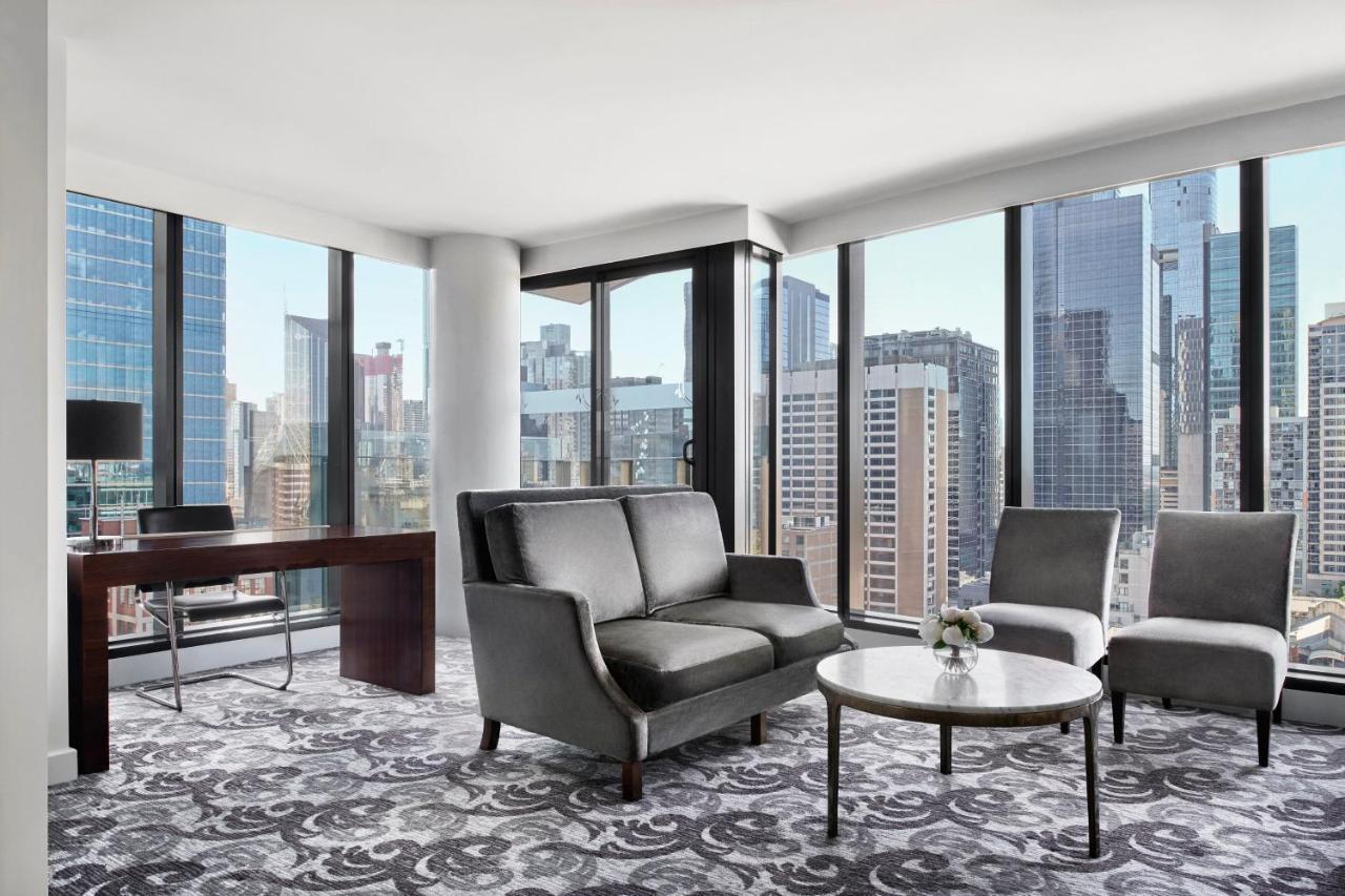 Sheraton Melbourne Hotel Kültér fotó A living room in a typical apartment